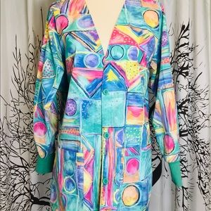 Scrub Jacket Coat dental lab nurse vet rescue